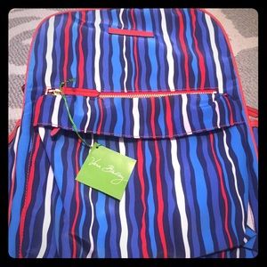 Vera Bradley Preppy Poly Large Backpack